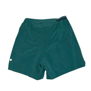 LULULEMON SURGE LINED SHORT 6” GREEN COLOR SIZE SMALL